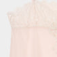 lazy ribbon sheer camisole Shell pink【Delivery in February 2026】