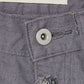 chain damaged denim pants Gray【Delivery in February 2026】