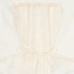 back lace curtain no sleeve blouse Off white【Delivery in January 2026】