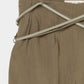 multi way ribbon tape pants Olive【Delivery in February 2026】