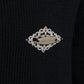 cupid in HEAVEN crochet knit cardigan Black【Delivery in February 2026】