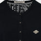 cupid in HEAVEN crochet knit cardigan Black【Delivery in February 2026】