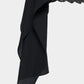 asymmetry hem layered skirt Black【Delivery in February 2026】