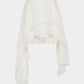 asymmetry hem layered skirt Ivory【Delivery in February 2026】