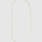 White coral long necklace【Delivery in March 2026】