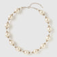 metal beads pearl necklace【Delivery in March 2026】