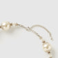 metal beads pearl necklace【Delivery in March 2026】