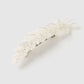 grand feather beads barrette【Delivery in February 2026】