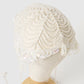 white opal scallop head dress【Delivery in March 2026】