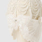 white opal beads head dress【Delivery in March 2026】