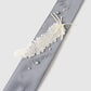 grand feather beads embroidery tie【Delivery in February 2026】
