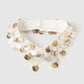 mosaic shell collar【Delivery in March 2026】