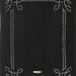 rhinestone frame tote bag Black【Delivery in February 2026】