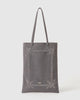 rhinestone frame tote bag Gray【stock】
