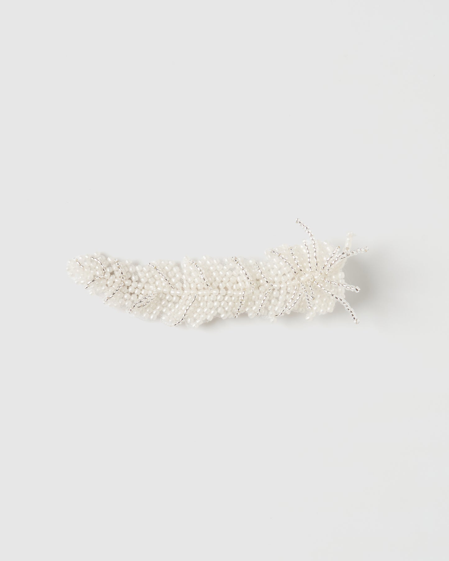 grand feather beads brooch clip【stock】