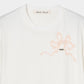 velvet lazy ribbon T-shirt【Delivery in March 2026】