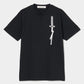 lace knight embroidery T-shirt【Delivery in March 2026】