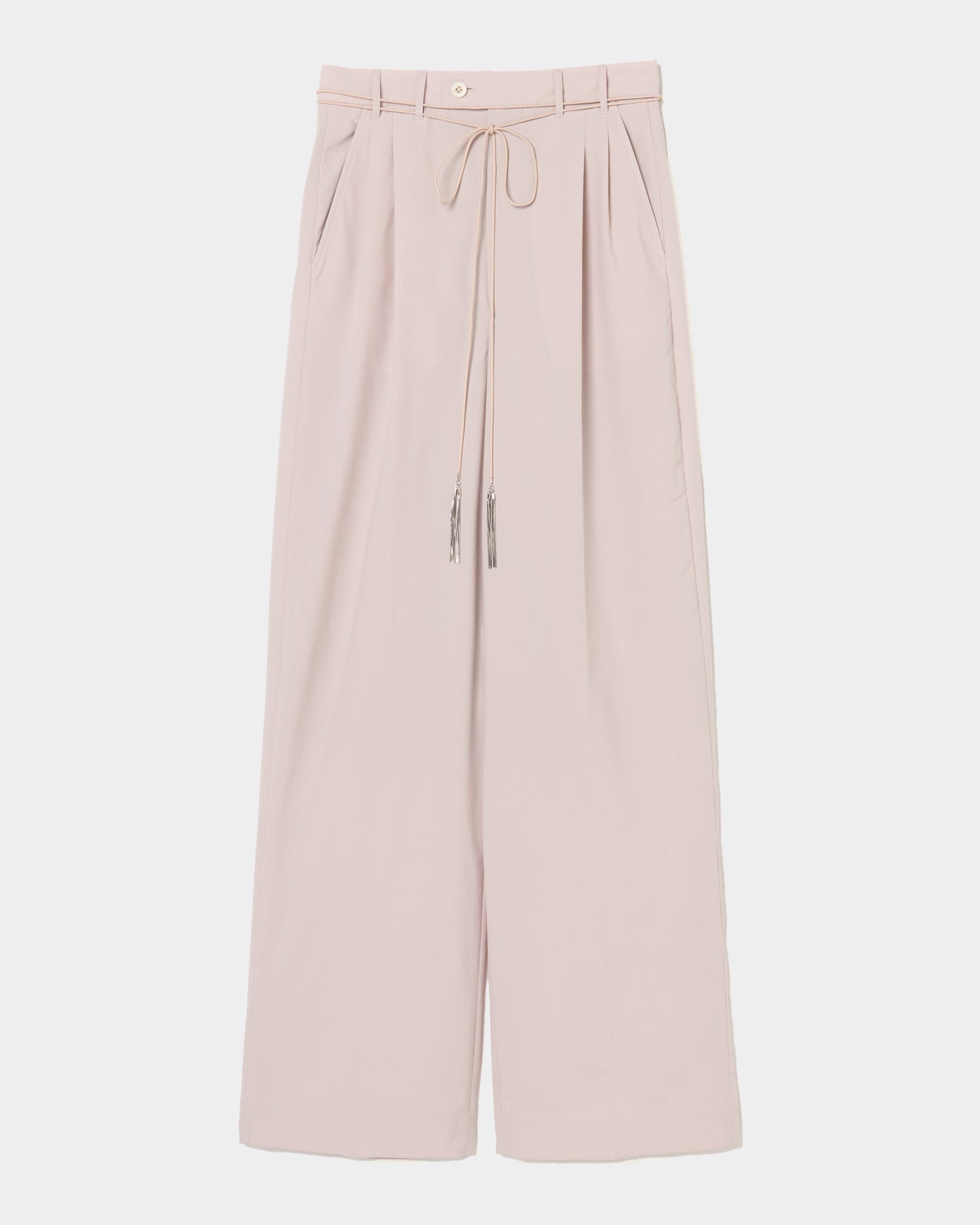taslan tuck pants Shell pink【Delivery in February 2026】