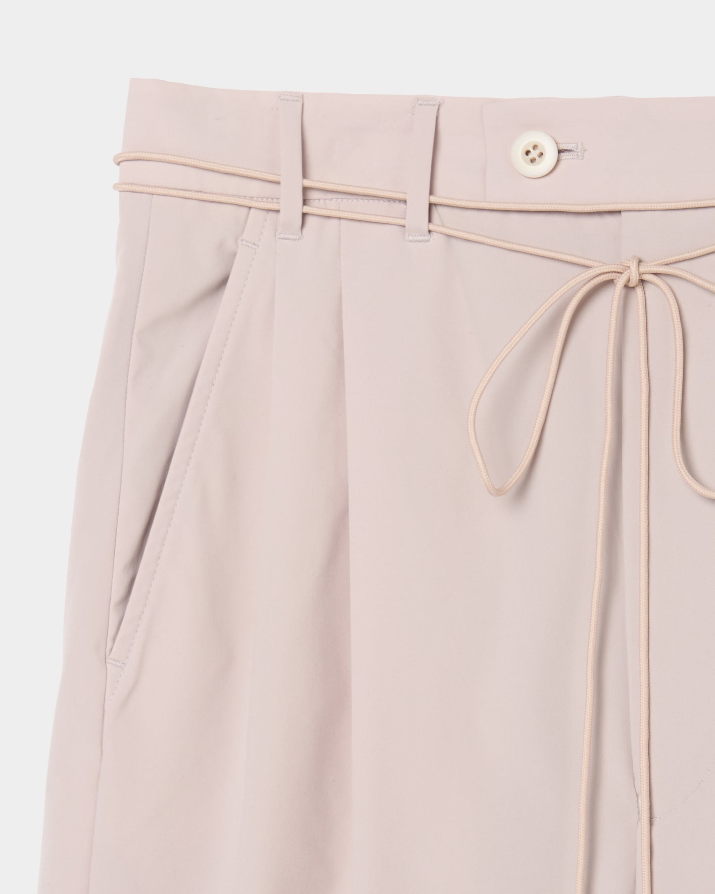 taslan tuck pants Shell pink【Delivery in February 2026】