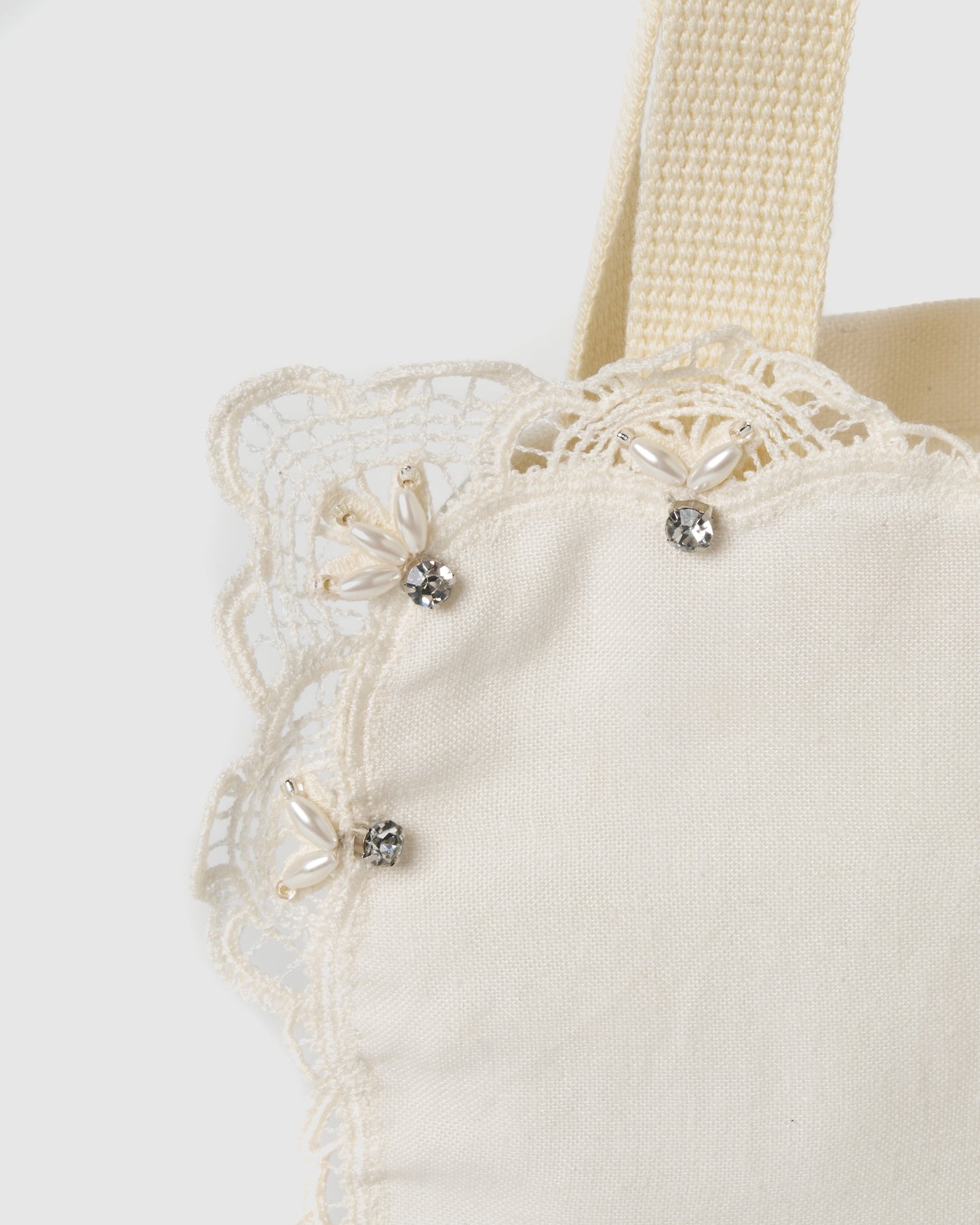 doily lace square shoulder bag【Delivery in March 2026】