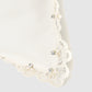 doily lace square tote bag【Delivery in March 2026】