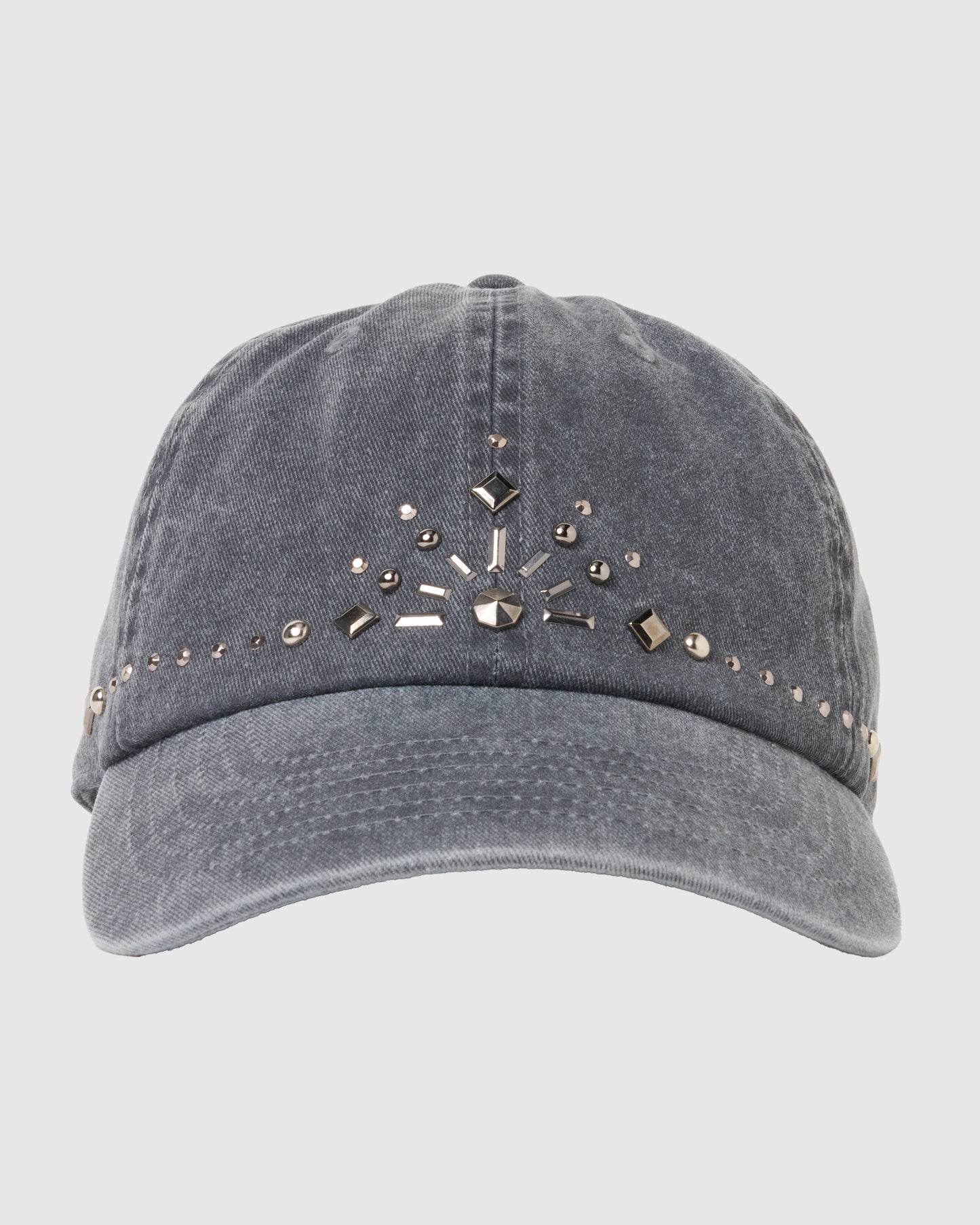 silver metal tiara cap Gray【stock】