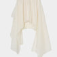 asymmetry hem layered skirt Ivory【Delivery in February 2026】