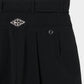 taslan tuck pants Black【Delivery in February 2026】