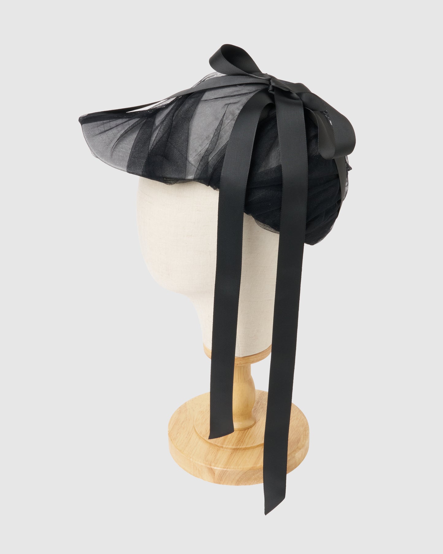PARCO先行 | wrapping ribbon cap Black【Delivery in March 2026】