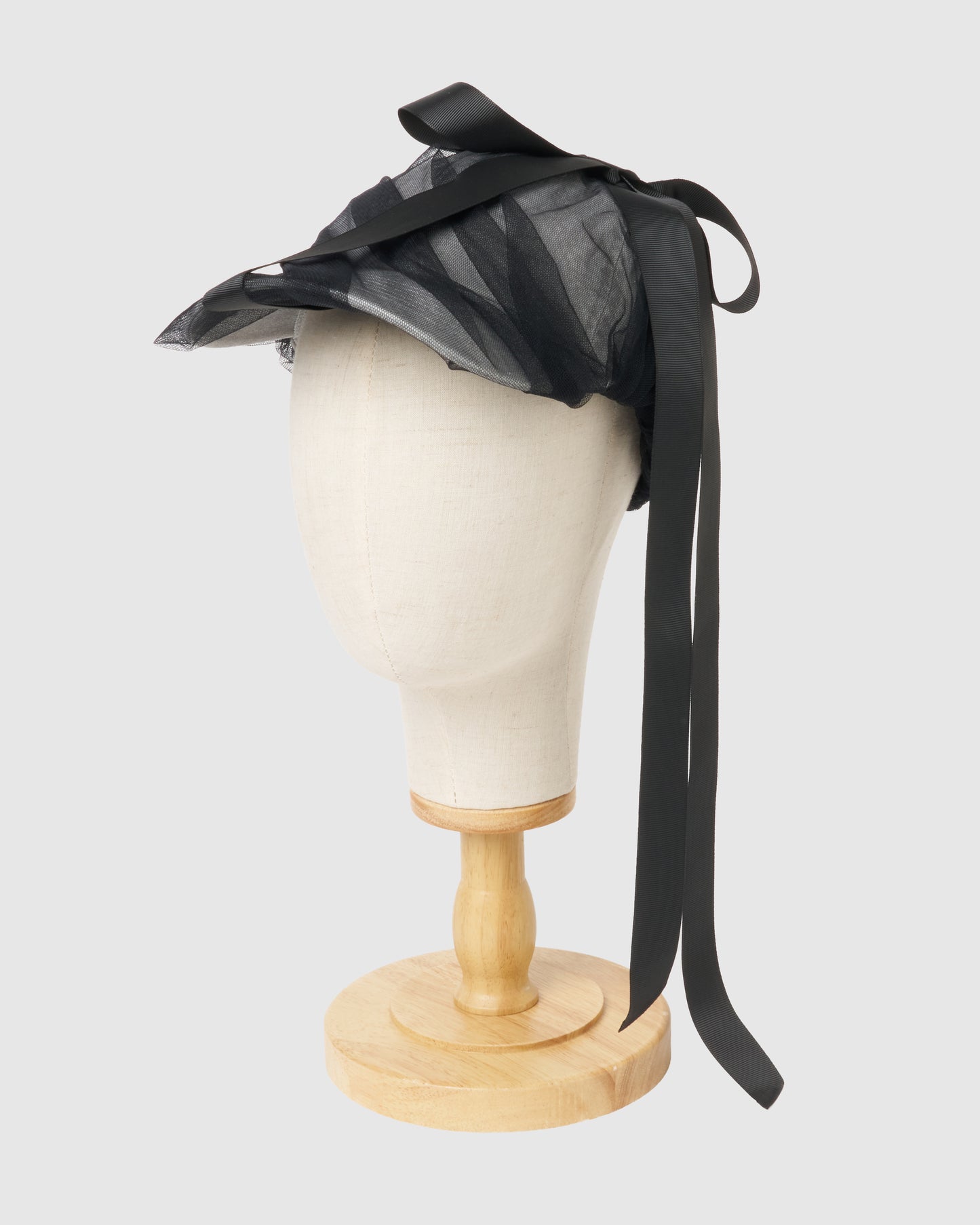 PARCO先行 | wrapping ribbon cap Black【Delivery in March 2026】