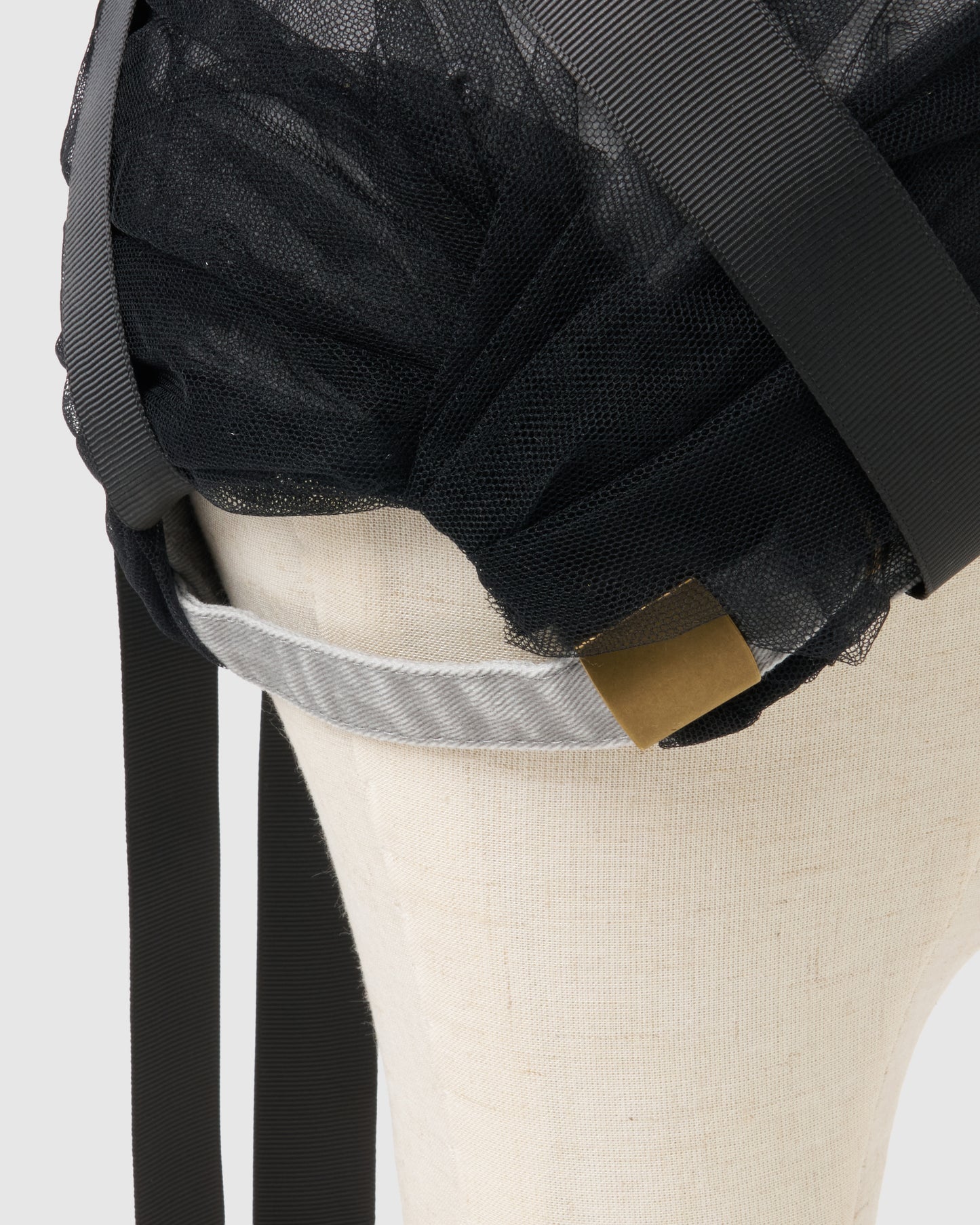 PARCO先行 | wrapping ribbon cap Black【Delivery in March 2026】