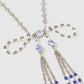 PARCO先行 | blue and white porcelain ribbon chain necklace 【Delivery in March 2026】