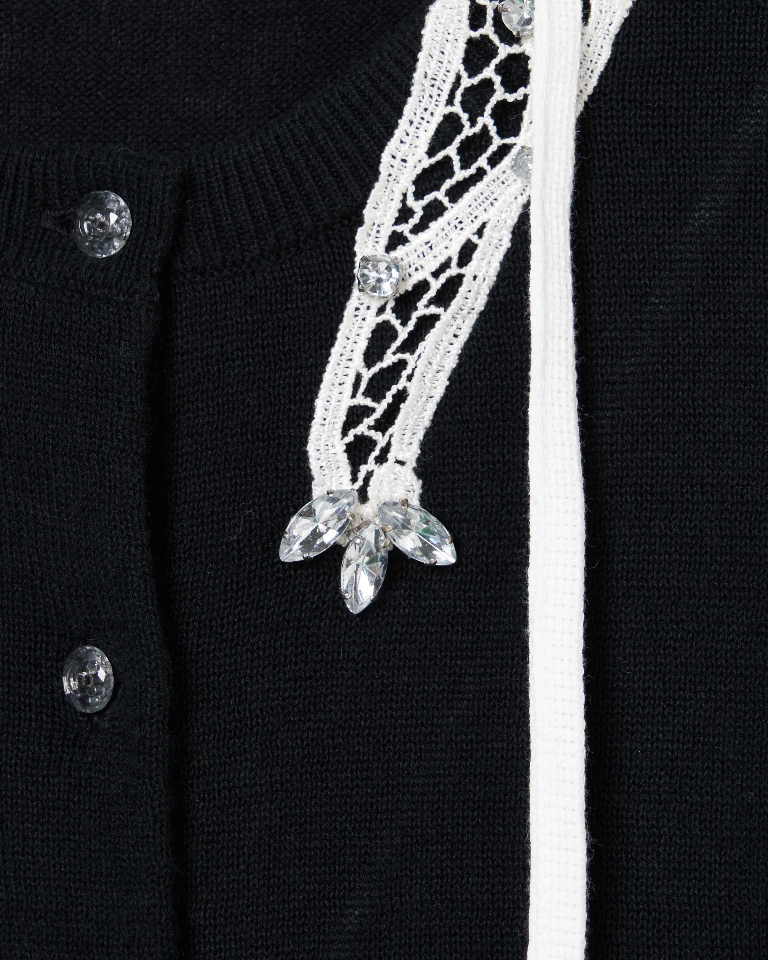 tankadaisuke(タナカダイスケ) | mini sailor collar bijou cardigan