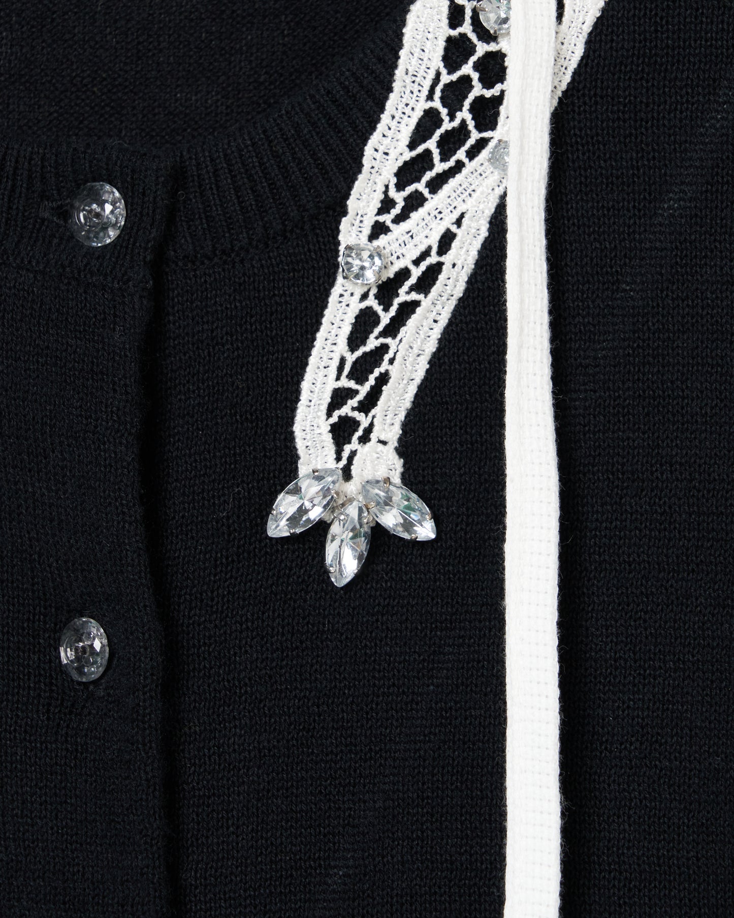 PARCO先行 | mini sailor collar bijou cardigan【Delivery in March 2026】