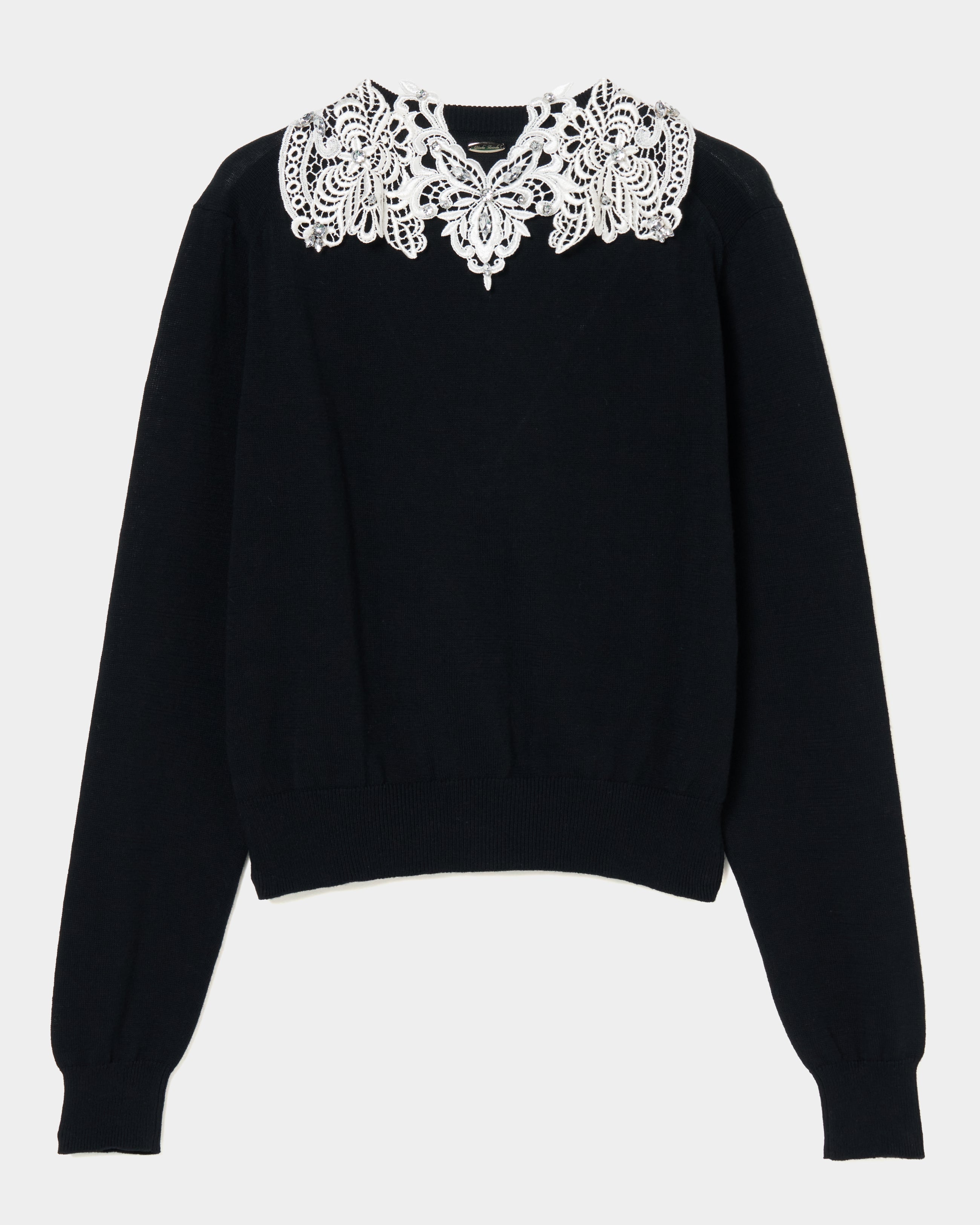 tankadaisuke(タナカダイスケ) | mini sailor collar bijou cardigan