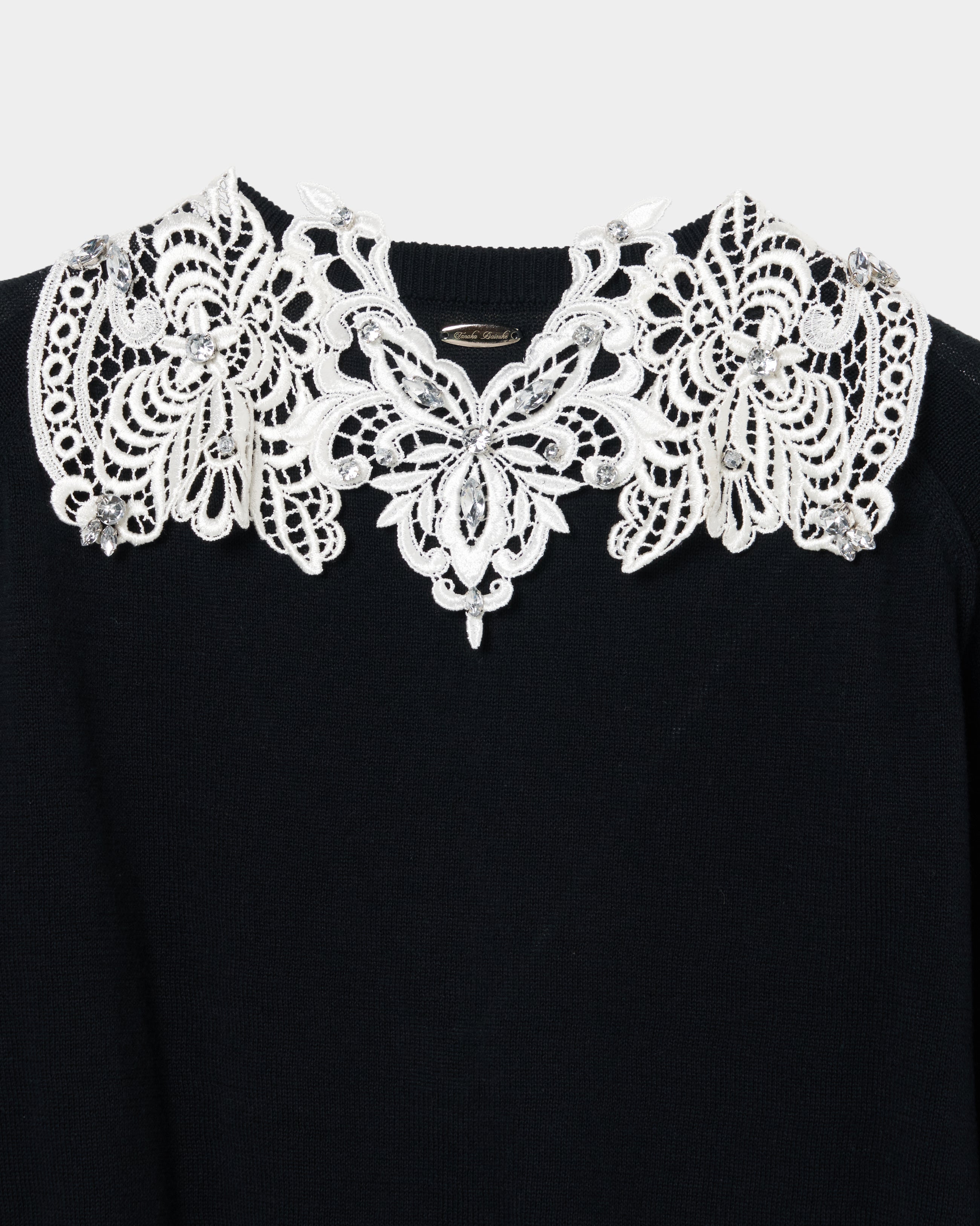 【tanaka daisuke】セーラーレースカーディガン tanaka daisuke】セーラーレースカーディガン