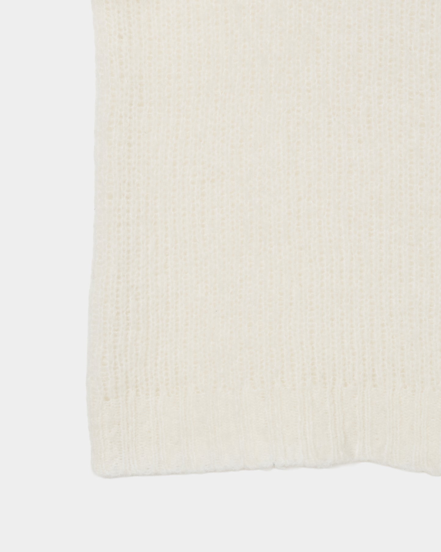 PARCO先行 | ribbon mohair knit  White×White【Delivery in March 2026】