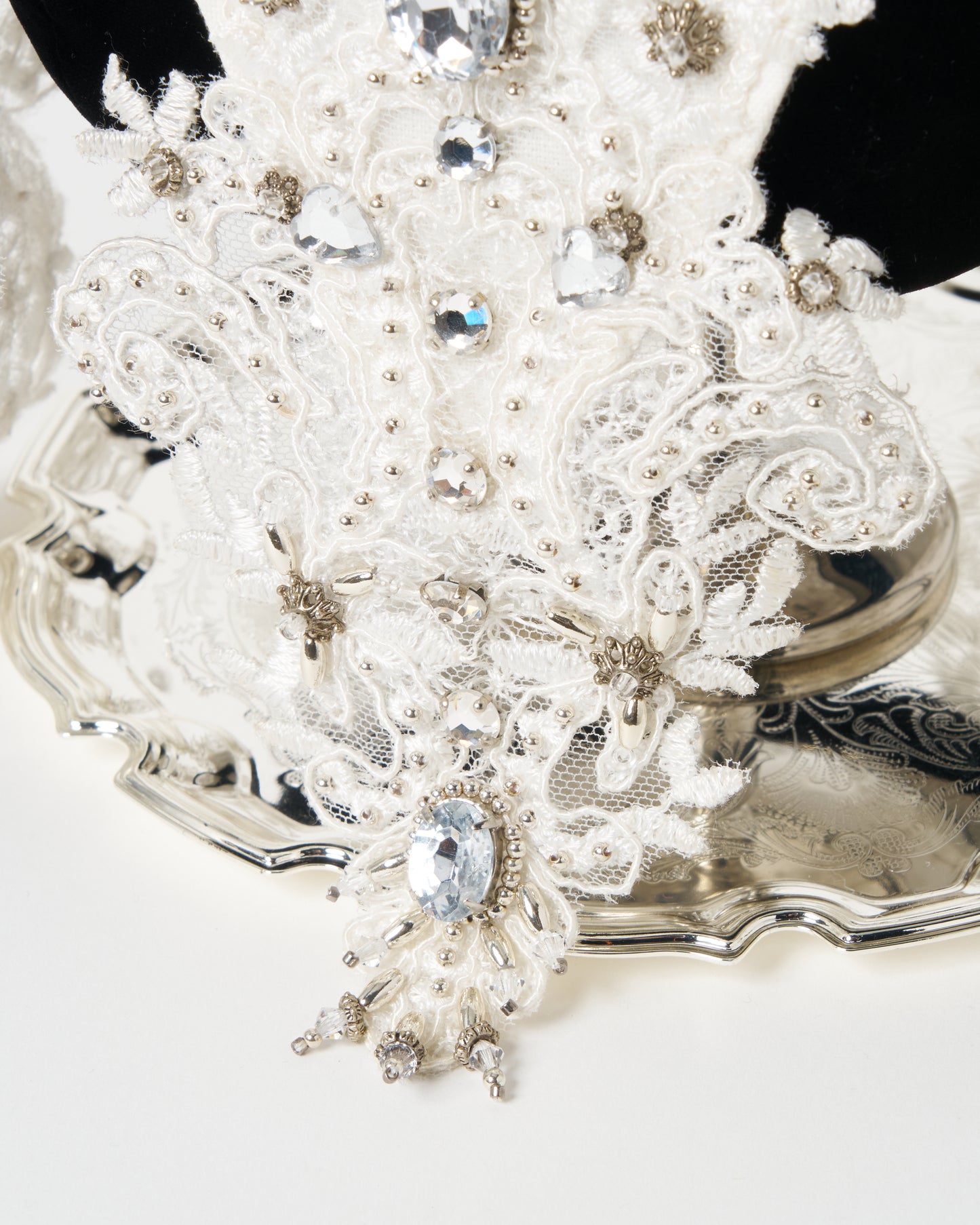 crystal bijou chain bag【Delivery in April 2026】