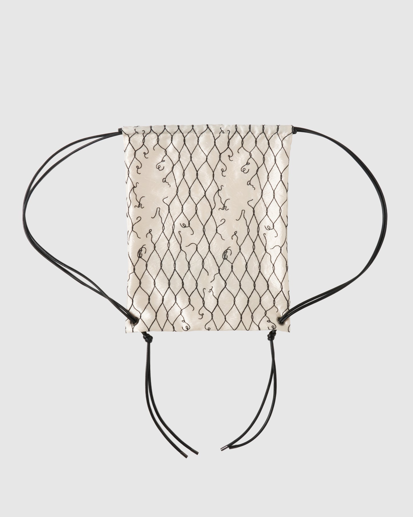 【New item】damaged fence LOVE drawstring backpack【Delivery in March 2026】