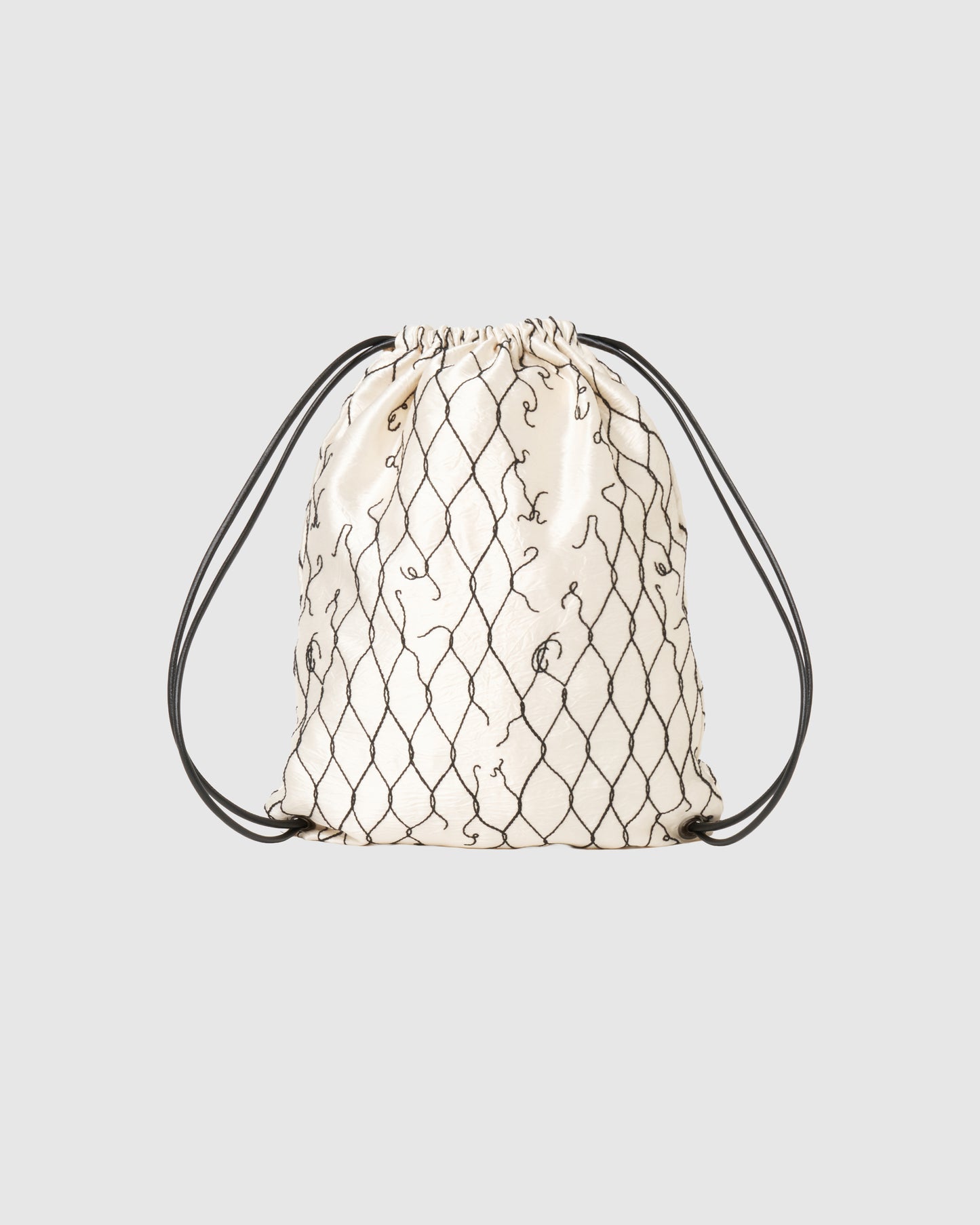 【New item】damaged fence LOVE drawstring backpack【Delivery in March 2026】