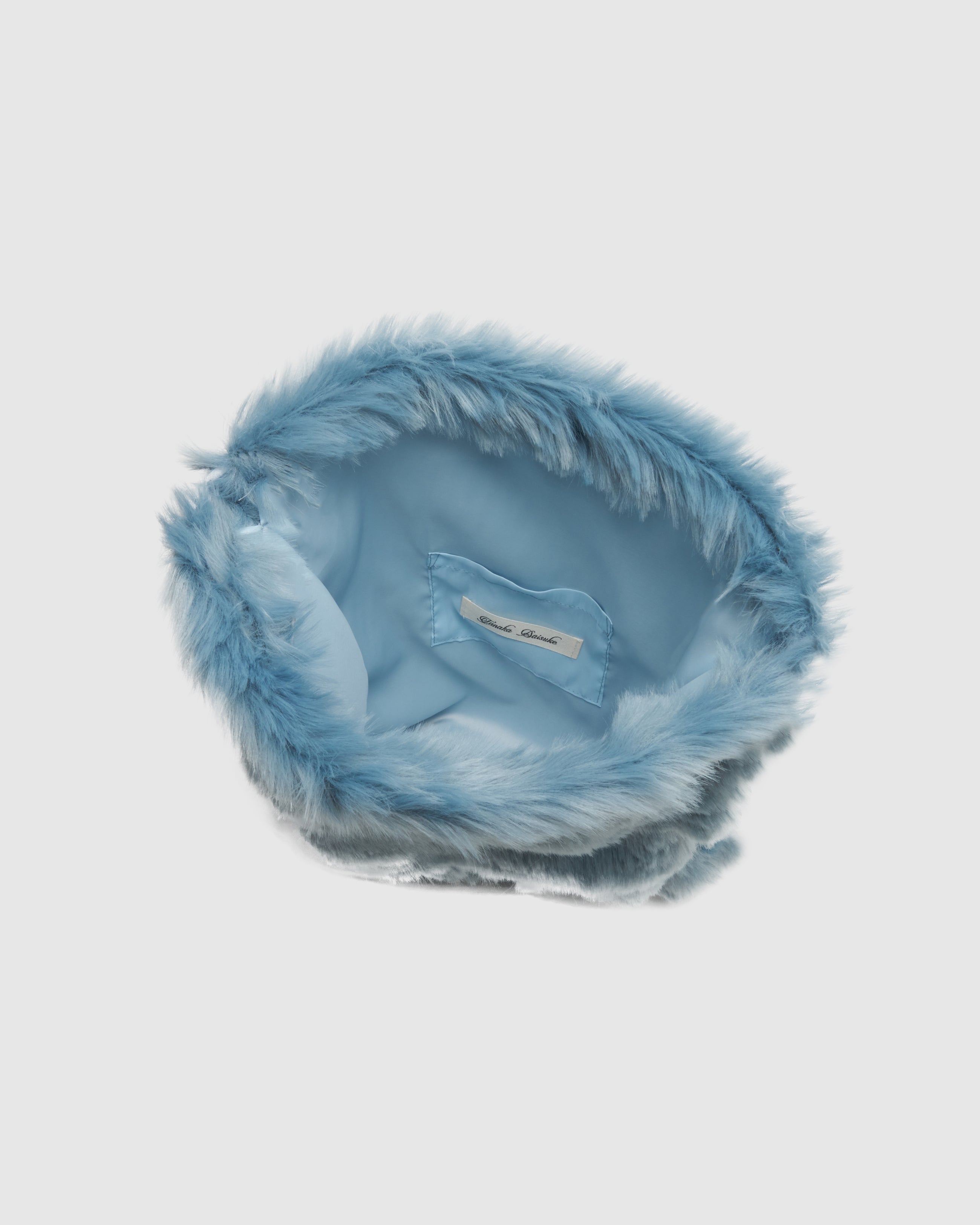 tanakadaisuke バックパック ファー 水色 tanakadaisuke(タナカダイスケ)|バッグ(BAG)|sax fur LOVE drawstring