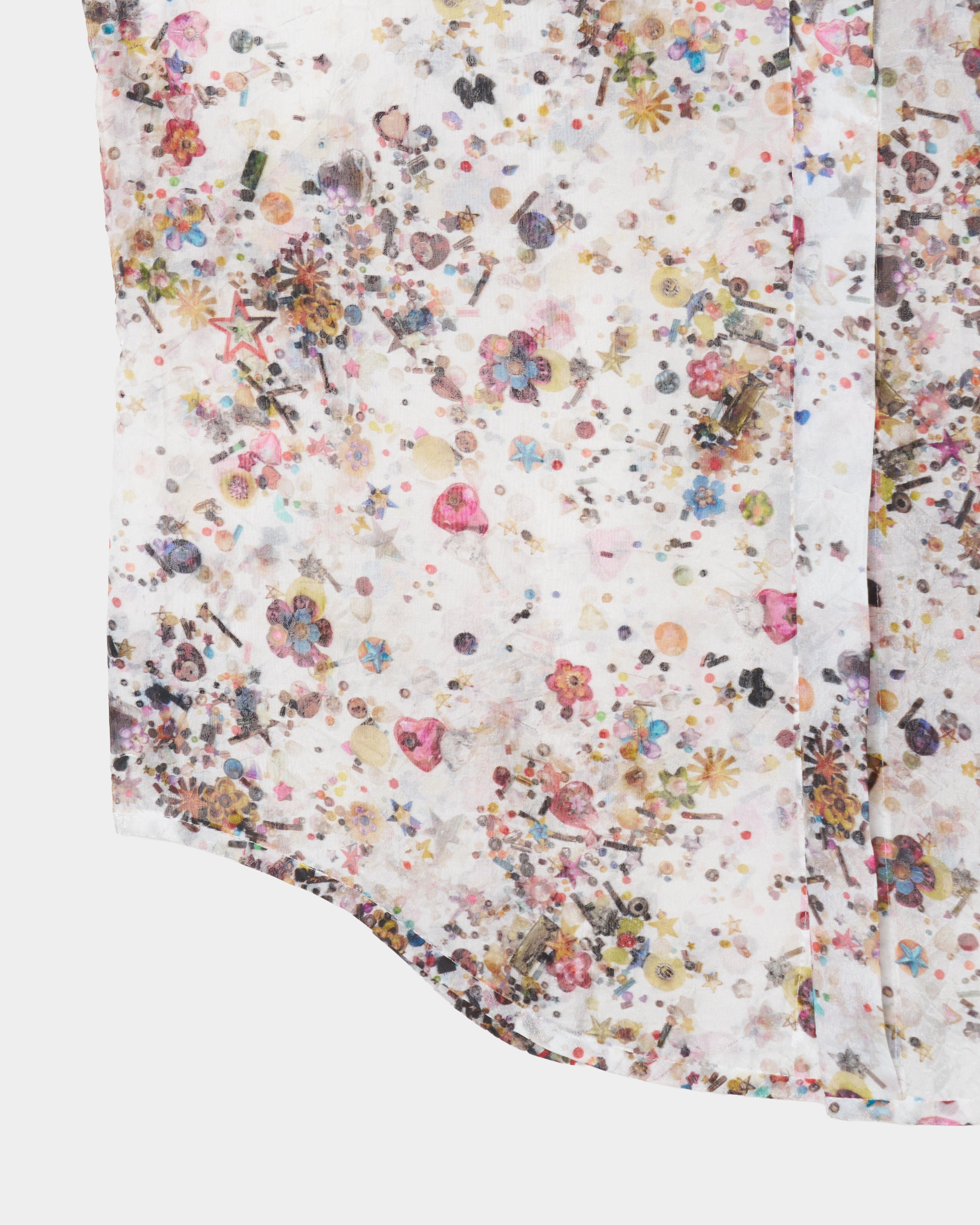 childhood spangle organzy shirt【stock】 – tanakadaisuke