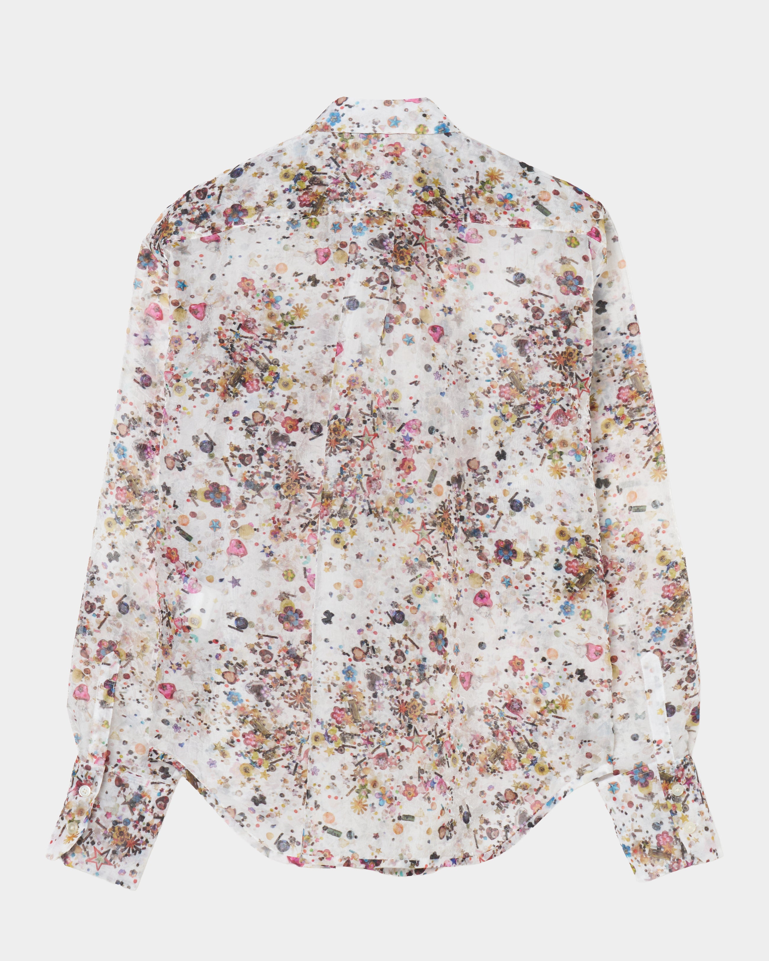 【tanakadaisuke】オーガンジー シャツ フリーサイズ childhood spangle organzy shirt【stock】 – tanakadaisuke