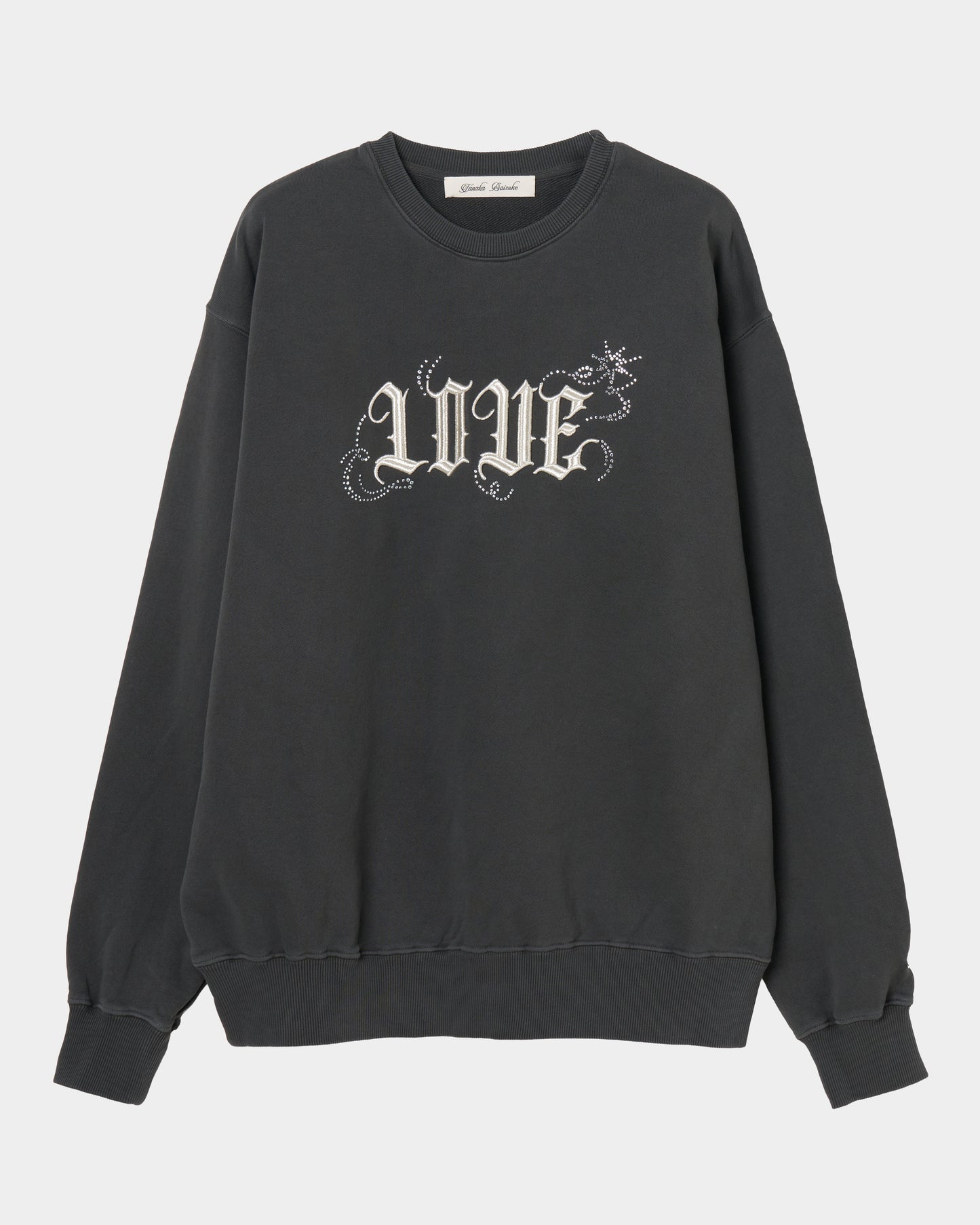 LOVE sparkle pullover Black【Delivery in March 2026】
