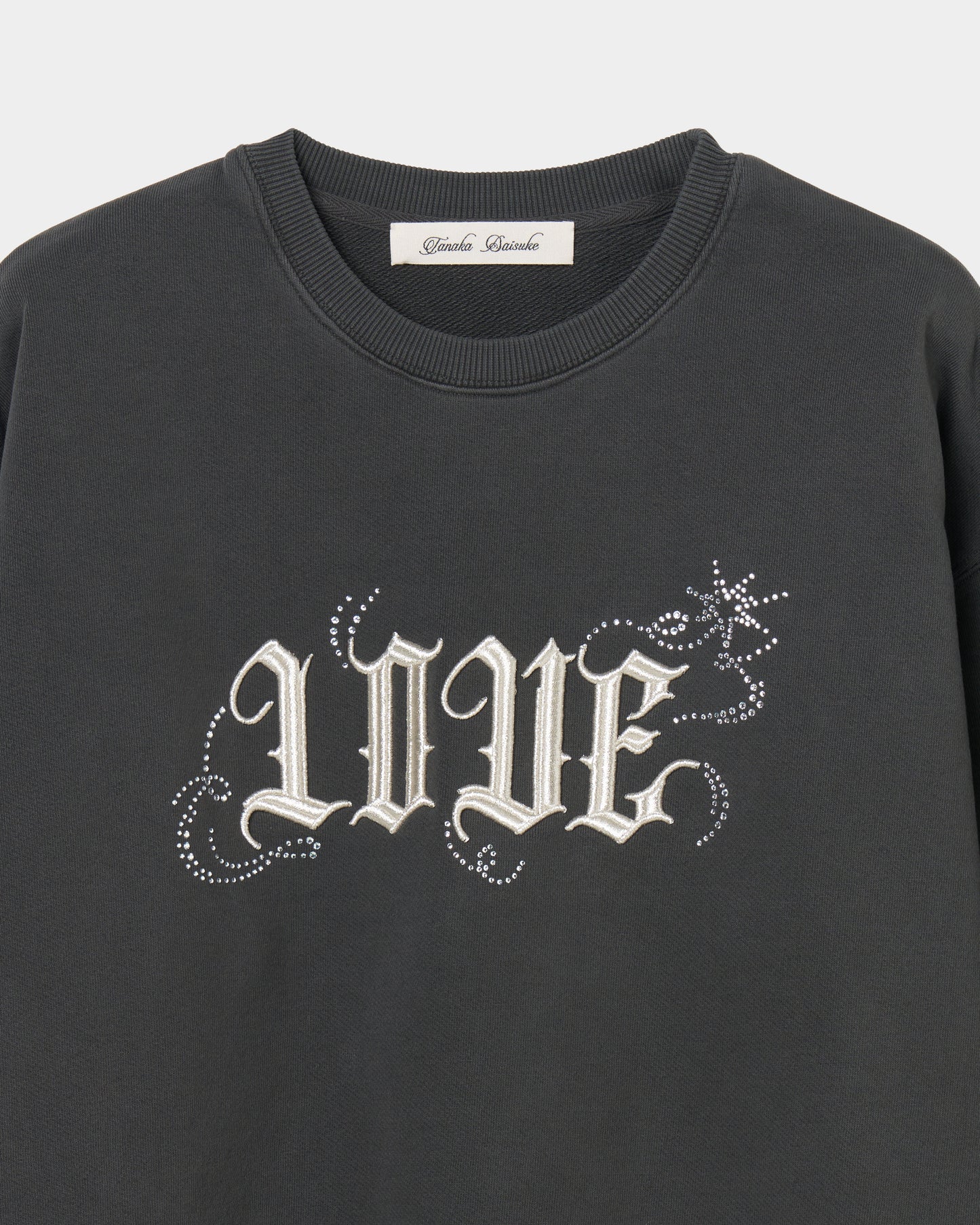 LOVE sparkle pullover Black【Delivery in March 2026】