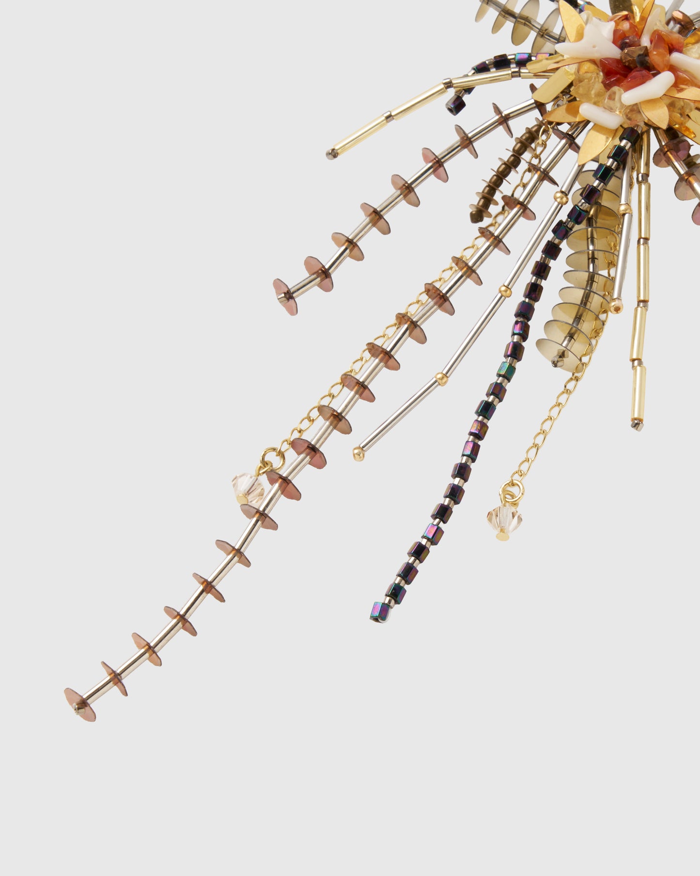 hitting the star earrings Gold (pair)【Delivery in July 2026】