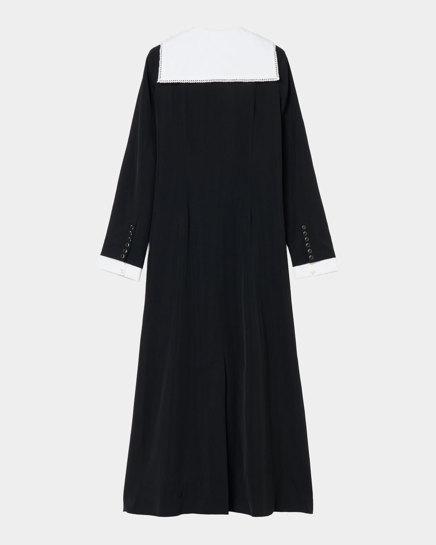 lace sailor collar long dress【Delivery in July 2026】