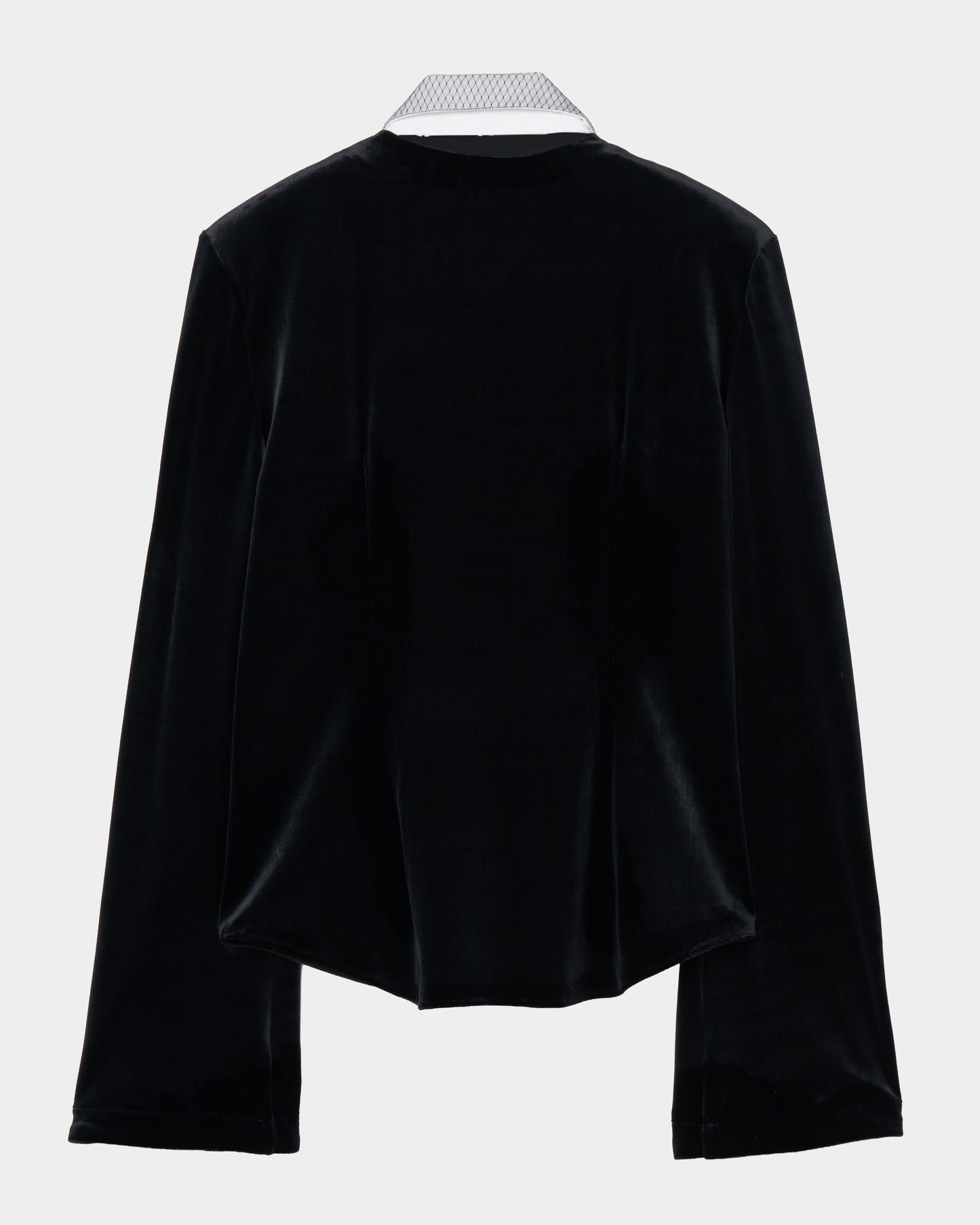 china button velour cardigan【Delivery in June 2026】