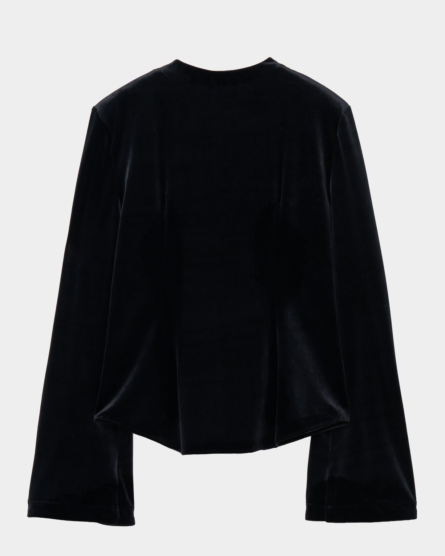 china button velour cardigan【Delivery in June 2026】