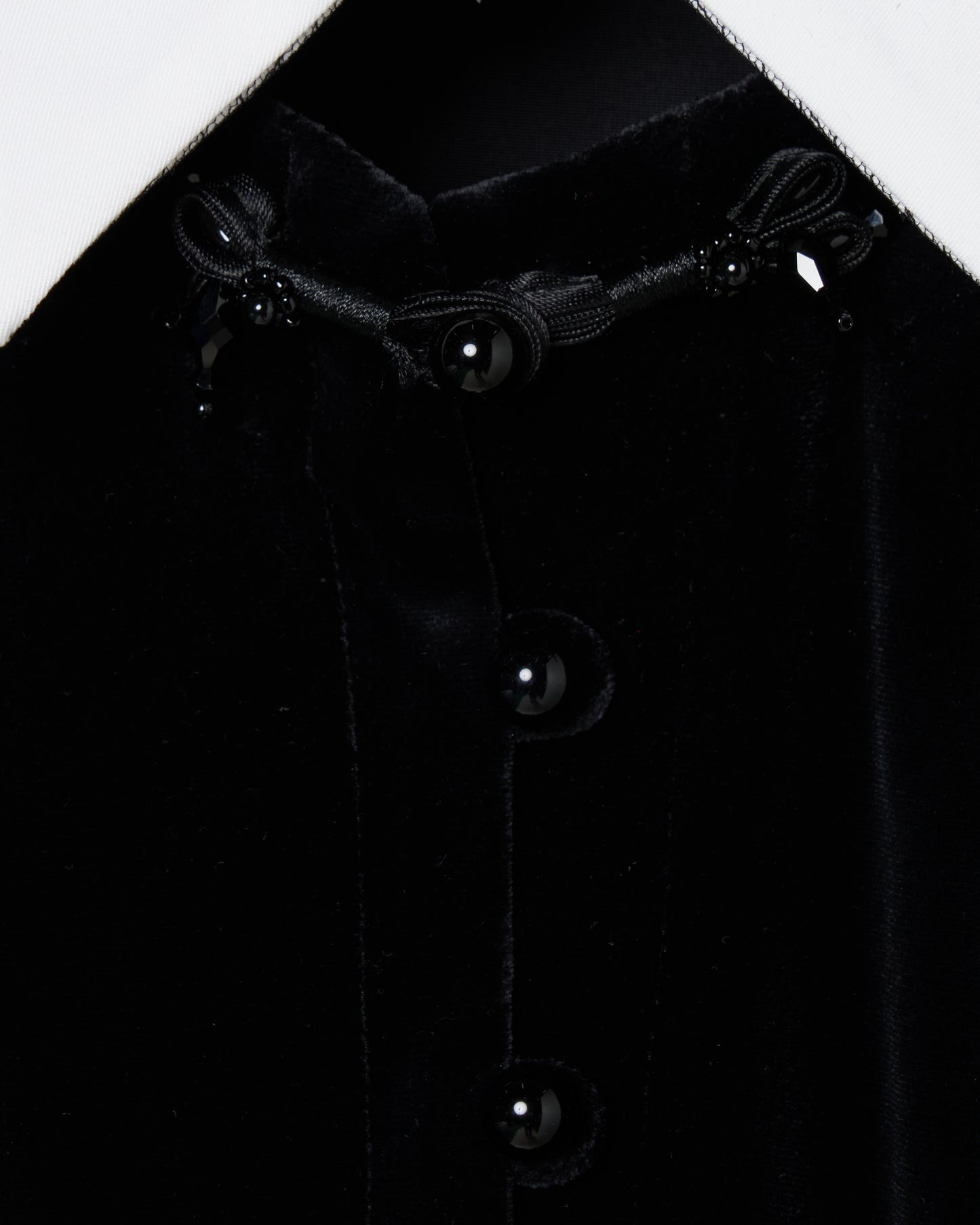 china button velour cardigan【Delivery in June 2026】